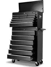 [Giantz] 15 Drawers Tool Box In Black