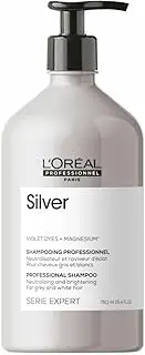 L'Oreal Professionnel Serie Expert - Silver Violet Dyes + Magnesium Neutralising and Brightening Shampoo (For Grey and White Hair) 500ml/16.9oz