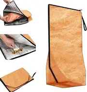 Cozioz Retro Yellow BBQ Blanket for Resting Meat, Reusable Meat Insulated Resting Bag, Smoker Grilling Meat Insulation Bag, Outdoor BBQ Resting Blanket (Color: Retro Yellow)