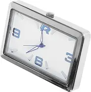 FUNOMOCYA Adhesive Dashboard Clock for Car Tiny Clock Durable Design Easy Installation Stylish Car Decor for Vehicles