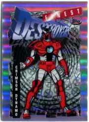 CRIMSON DYNAMO 2025 Topps Finest Marvel X-Men '97 REFRACTOR SP #71