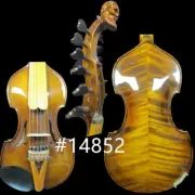 Baroque style SONG Brand master 6×6 string 14" Viola d'Amore,man scroll#14852