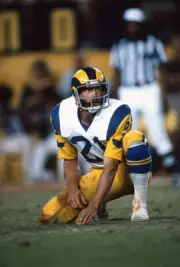 Nolan Cromwell of the Los Angeles Rams1980's NFL Photo 1