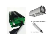 BAY HYDRO 600w Digital Ballast, 600w HPS & Air Cooled Reflector Combo SAVE $$