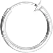 [COLLBATH] Men's Stainless Steel Clip Earrings Comfortable Durable Studs for Men for Helix Tragus Nose Lip and Eyebrow Piercings