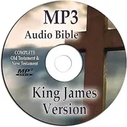 Authorized King James Version MP3 CD Audio Bible-Complete KJV Audiobook-ONE MP3 DISK