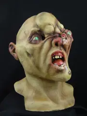 August Nightmare Halloween Horror Haunt Latex Mask Prop, NEW