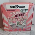 Soap & Glory Pick of the Pink Gift Set w/ Full Size Products Rose Bergamot NEW