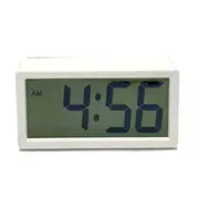 [Checkmate] USB Charging Digital Alarm Clock - White