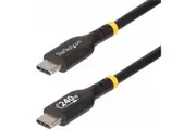 StarTech.com 2.01 m USB-C Data Transfer Cable - 1 - Cable for Charger, Workstation, Mobile Workstation, Wall Charger, Power Bank