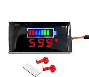 12V Battery Monitor - Battery Meter Voltage Gauge Digital Voltmeter - Volt Meters, Volt Gauge with LCD Display for Family, Friends, Home, Mother's Day, Offices, Thanksgiving