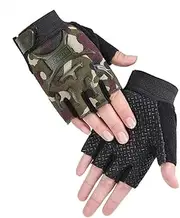 [iNszkoos] Kids Half Finger MTB Cycling Gloves Road Bike Gloves Breathable Anti Slip Workout Gloves Roller Skating Mitten Sports Gloves Fingerless Riding Climbing Gloves for Boys Girls