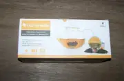 NIB Kitchenkite Glass Teapot W/Removable Infuser Clear Tea Kettle 1000 ml, 35 oz