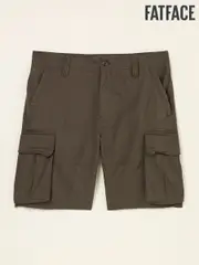 FatFace Bude Brown Cargo Shorts (AJ1397) | $106