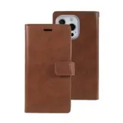 Goospery Mansoor Diary for iPhone 16 Plus - Brown