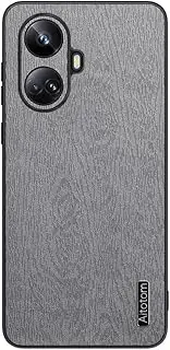 Case Compatible with Realme 10 Pro Plus 5G,Compatible with Realme 10 Pro Plus 5G 2 in 1 Lens Protection Shockproof and Anti-Drop Cover Grey