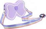 [VALICLUD] Girls' Shoulder Bag Bowknot Boys and Girls' Crossbody Bag Fun Cartoon Style Made of Polyester Silicone Wear-Resistant