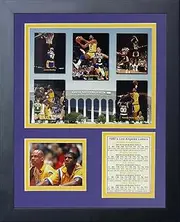 Legends Never Die Los Angeles Lakers 1980's Mosaic Collage Photo Frame, 11" x 14"