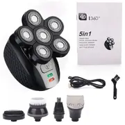 Multifunction Rechargeable Electric Men Electric Shaver 6D Floating Heads Bald Head Shaver For Men