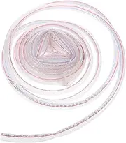 TOBBOMEY Hose Nozzle Heavy Duty Expandable Garden 50ft Water Hose for Home Yard Reusable Spray Nozzle Random Color