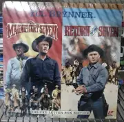 MGM Double Feature Disc Yul Brynner In The Magnificent Seven...(Laser Videodisc)