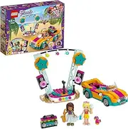 LEGO Friends Andrea’s Car & Stage Playset 41390 Building Kit, Includes a Toy Car and a Toy Bird