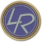 Lone Rangers Medallion for Box Cremation Urn/Flag Case - 2 Inch Diameter