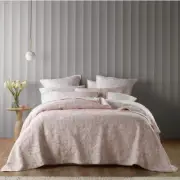 Bianca Provence Bedspread Super King Bed Blush Pillowcase Room/Home Bedding Set