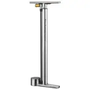 Birzman TINY TANKER Push and Twist Floor Pump Silver