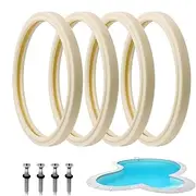 Pool Light Gasket,Water-Resistant Replacement Parts Lamp Niche Gasket | Transform Parts Waterproof Replacement Fixture for Freshwater Saltwater