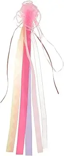 WOONEKY Decorative Bike Handlebar Streamer Scooter Ice Skating Tassels Teenager Bike Streamers Handlebar Ribbons Fun Riding Accessory