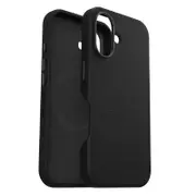 [77-96285] Symmetry MagSafe Cactus Leather Apple iPhone 16 Plus Case Black, DROP+