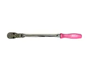Snap On Tools NEW SHFD80APP PEARL PINK 1/2" Drive Hard Handle Flex Head Ratchet