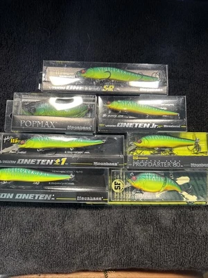 Megabass Matte Tiger 7 Pieces Set!