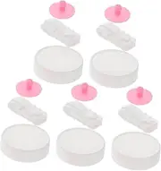 Parliky 1 Set Multi-functional Plugs: Compression Valves Storage Seals Valve Covers Bag Closures Air Lock Plugs Vacuum Clamps Mouth Clips