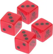 ERINGOGO Practical Board Game Dice Party Game Dices with Detail for Fun Family Gatherings and Bars Material with Safety Corners