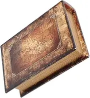 GETAJGHSD Vintage Book Shaped Storage Box Realistic Fake Book Decor Organizer for Jewelry Keepsakes Unique Design for Home Office Decorative Practical Storage