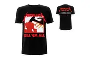 Metallica | Official Band T-shirt | Kill 'Em All Tracks (Back Print)