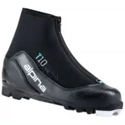 Alpina T 10 Eve Women's Cross Country Ski Boots, Black/Blue, W40
