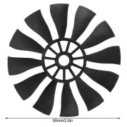 50mm Duct Fan 12‑Blade Propeller Plastic Duct Fan Accessories For RC Planes FF