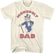 Monopoly Dad Rich Uncle Pennybags Monopoly T-Shirt