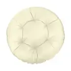 AD005 44"x6" Round Papasan Ottoman Cushion 10 Lbs Fiberfill Polyester Out/Indoor