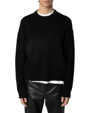 Zadig & Voltaire Marko Wool Crewneck Sweater