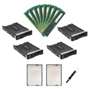 Pair of Intel Xeon 6130 CPUs, 256GB DDR4 Memory, SSD Storage for ThinkSystem