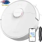 D10S Robot Vacuum Mop 5000Pa Suction LDS Navigation 280 Min Runtime App Control