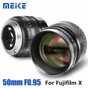 MEIKE 50mm F0.95 APS-C MF Lens for Fujifilm Fuji X-mount X-T3 X-T4 X-Pro3 X-S10