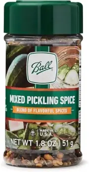 Ball Mixed Pickling Spice Blend of Flavorful Spices 1.75oz Shaker Bottle 2 Pack