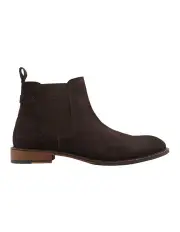 [Oxford] Silas Suede Chelsea Boot in Chocolate