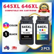 2x Non-OEM Ink for Canon PG-645XL CL-646XL TR4660 TR4665 TS3465 TS3660 TS3665