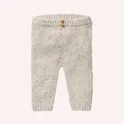 Organic Knitted Legging - Cookie and Cream by Wilson and Frenchy | the memo